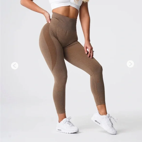 NVGTN Mocha Contour Leggings - Picture 3 of 3